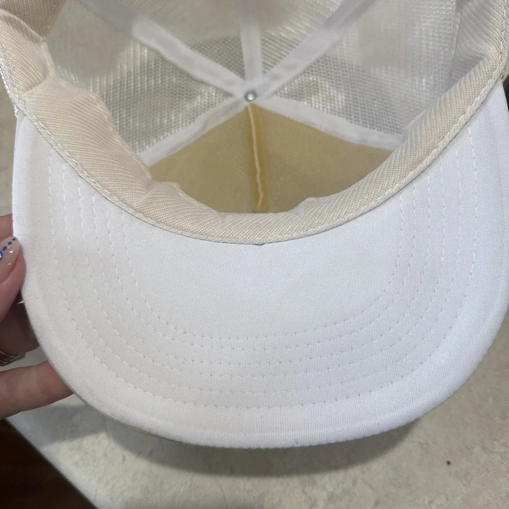 NWOT Bass Pro Shops Rope Trucker‎ SnapBack Cap Hat White